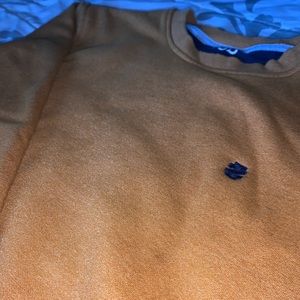 izod crewneck-mustard yellow